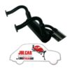 Marmitta sportiva con due terminali cromati Fiat 500 F/L