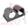Portastrumenti a 2 fori diametro 52 mm Carbon Look Fiat 500-126-600
