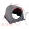 Portastrumento a 1 foro diametro 52 mm Carbon Look Fiat 500-126-600
