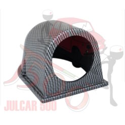 Portastrumento a 1 foro diametro 52 mm Carbon Look Fiat 500-126-600