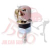 Spruzzino cromato tergicristalli con base quadrata Fiat 500 D/Giard