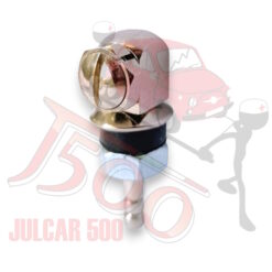 Spruzzino cromato tergicristalli con base quadrata Fiat 500 D/Giard