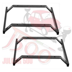 Coppia staffe sedile sportivo modello Fusina Fiat 500