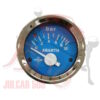 Strumento pressione olio Abarth blu con taratura VDO 0-10 Bar Ø 52 mm Fiat 500-126