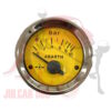 Strumento pressione olio Abarth giallo con taratura VDO 0-10 Bar Ø 52 mm Fiat 500-126